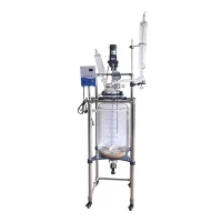 Reator de vidro de laboratório